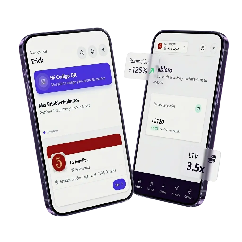 Upoints App Interface